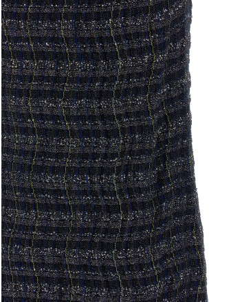 Check pattern dress #