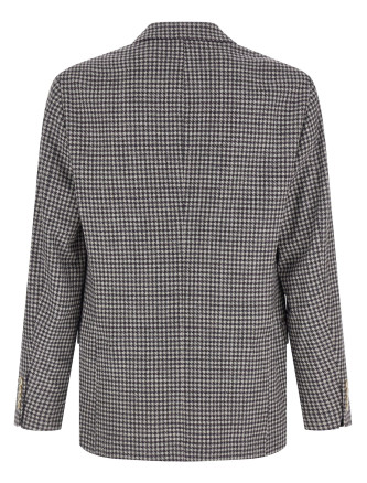Houndstooth blazer #