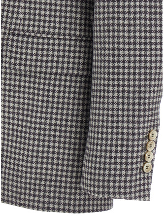 Houndstooth blazer #