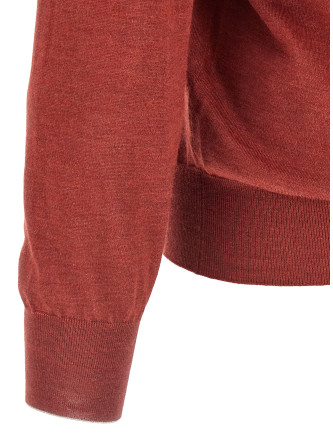 Shaved knit polo shirt #