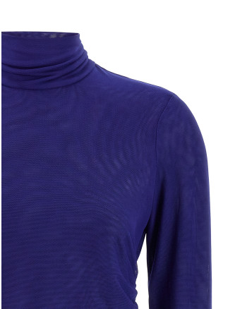 'Mesh Rouched' sweater #