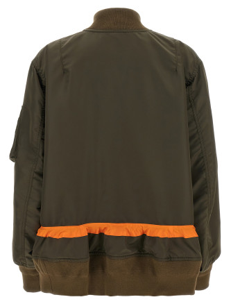Drawstring bomber jacket #