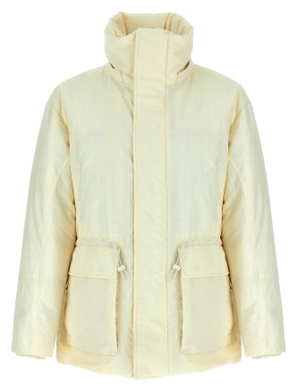 Hooded down jacket #