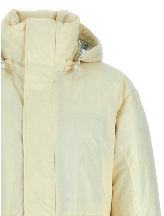 Hooded down jacket #