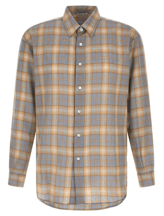 'Airy Wool Check' shirt