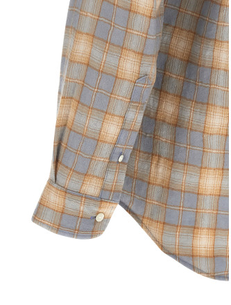 'Airy Wool Check' shirt #