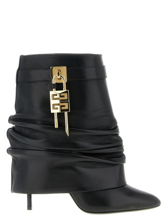 'Shark Lock Stiletto' ankle boots