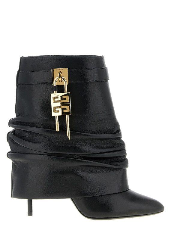 'Shark Lock Stiletto' ankle boots #1