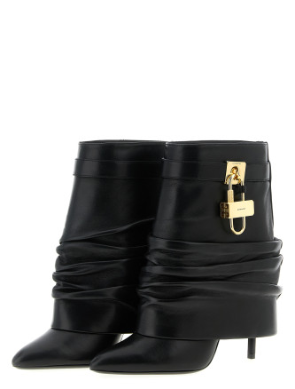 'Shark Lock Stiletto' ankle boots #