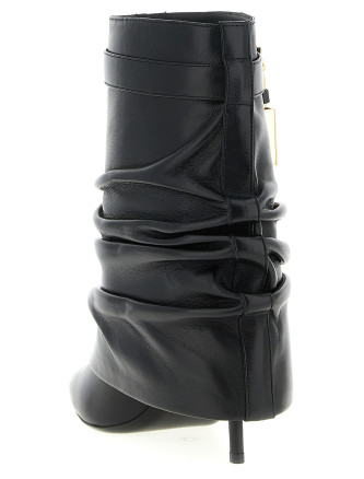 'Shark Lock Stiletto' ankle boots #