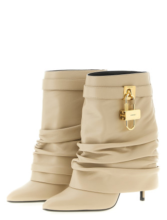 'Shark Lock Stiletto' ankle boots #