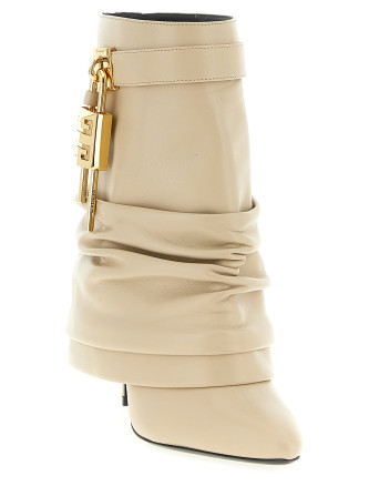 'Shark Lock Stiletto' ankle boots #