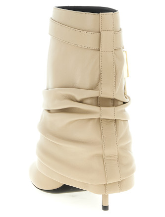 'Shark Lock Stiletto' ankle boots #