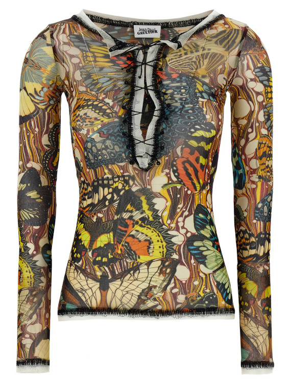 'Re-edition - The Yellow Butterfly' cardigan #1