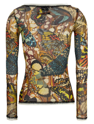 'Re-edition - The Yellow Butterfly' cardigan #