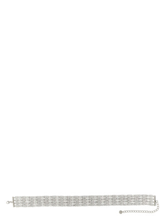 'Silver Crystal' necklace