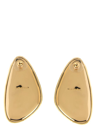 'Hammered Gold Crystal' earrings #