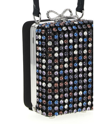 'Multi Crystal Chainmail' handbag #