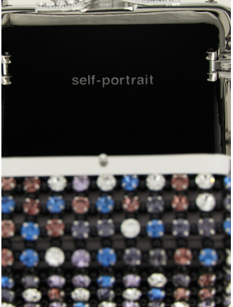 'Multi Crystal Chainmail' handbag #