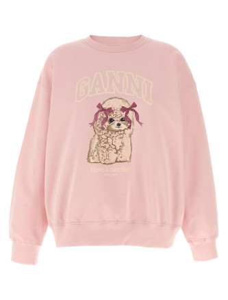 Front print sweatshirt