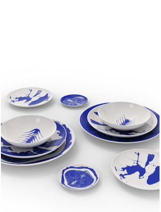 'Le Monde de Charlotte Perriand Arête' 2 soup plate set ⌀ 20 cm #