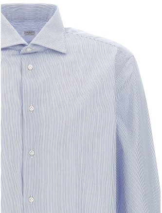 Striped cotton shirt #
