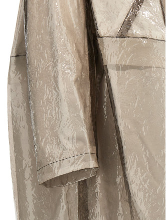 Oversize texture trench coat #