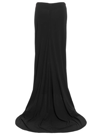 Asymmetrical long skirt #