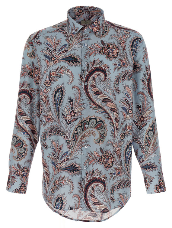Floral Paisley Cotton shirt #1