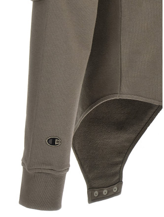 Champion x Rick Owens hooded bodysuit #