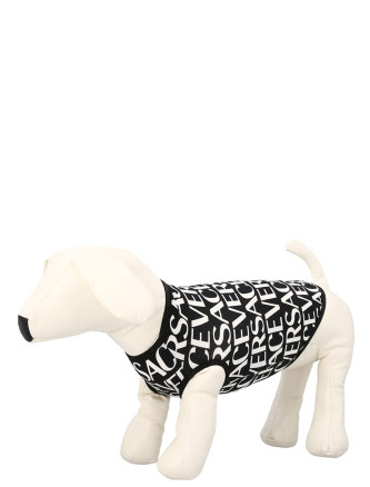 Logo print dog T-shirt #