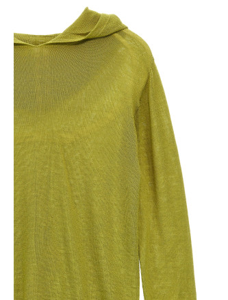 Wool hooded sweater #