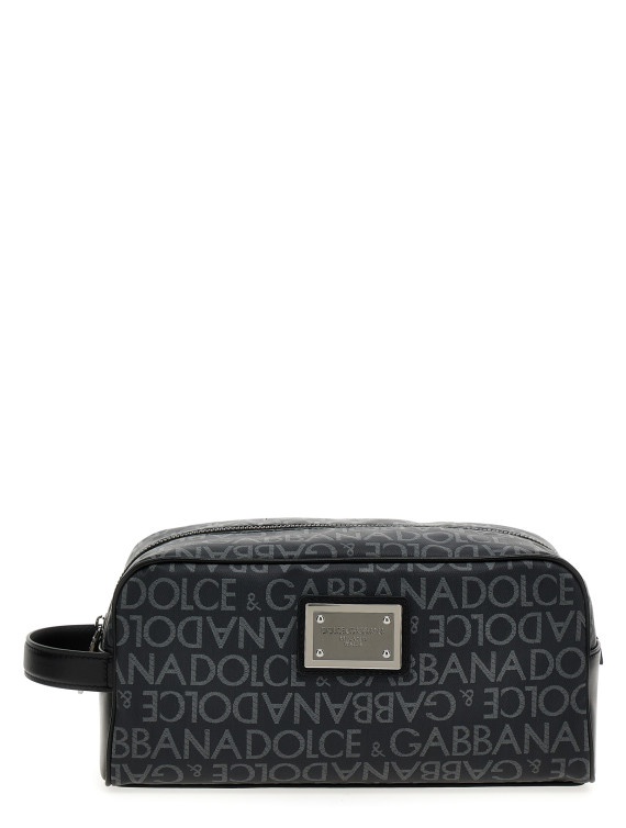 Leather toiletry bag #1