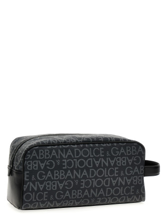 Leather toiletry bag #