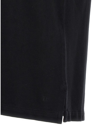 Logo embroidery polo shirt #