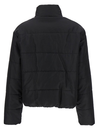 Logo button down jacket #