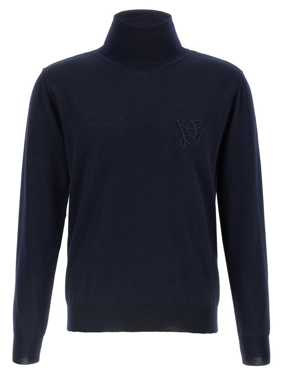 Valentino Garavani turtleneck with VG embroidery #1