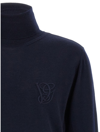 Valentino Garavani turtleneck with VG embroidery #