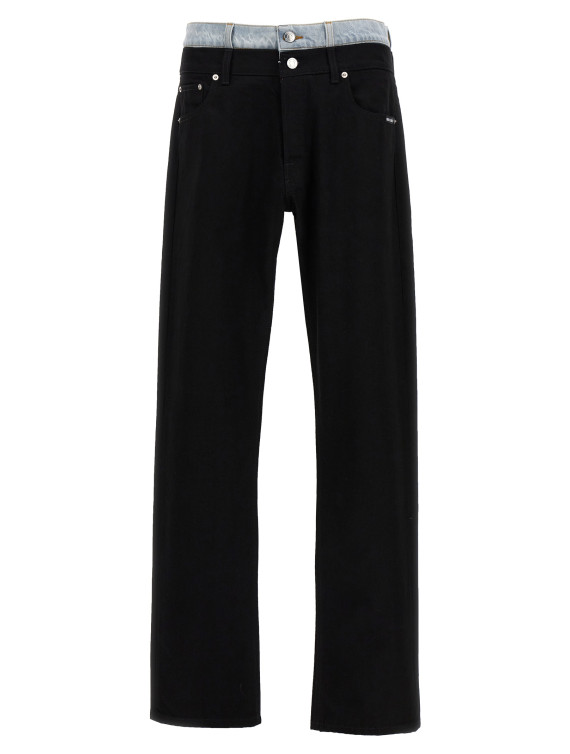 Double waist jeans #1