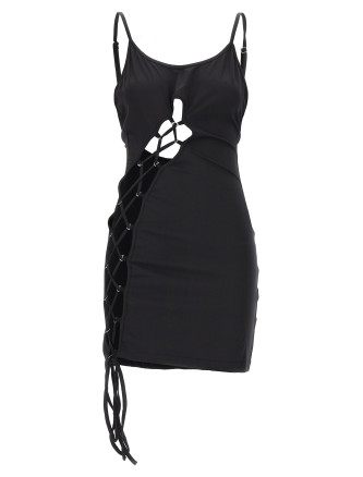 'Lace-up' dress