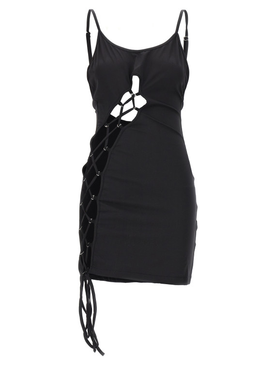 'Lace-up' dress #1