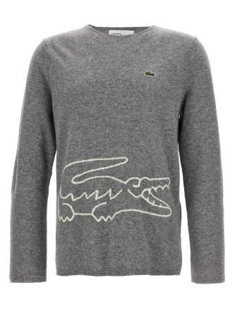 Comme Des Garcons shirt x Lacoste sweater