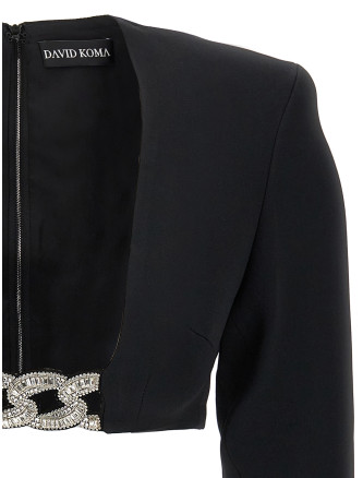 Top '3D Crystsal Chain and Square Neck' #