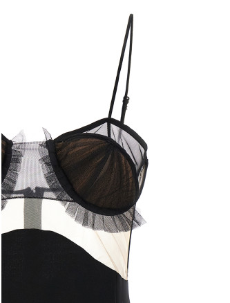 'Explosive Flower Bra' dress #