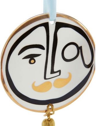 Set of 2 'Marseilles' ornaments #