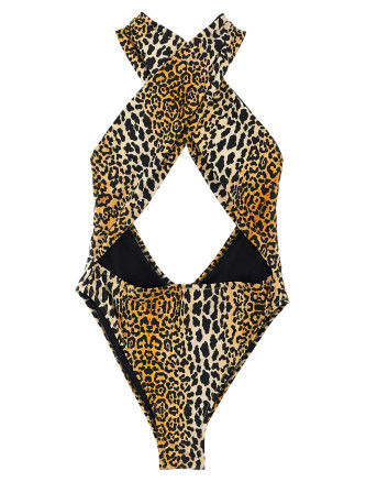 'Italian stallion' one-piece swimsuit