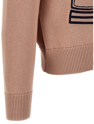 Logo embroidery sweater #