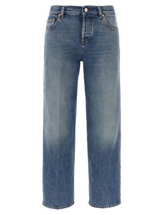 Straight leg jeans