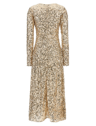 'Net Sequins Midi' dress #