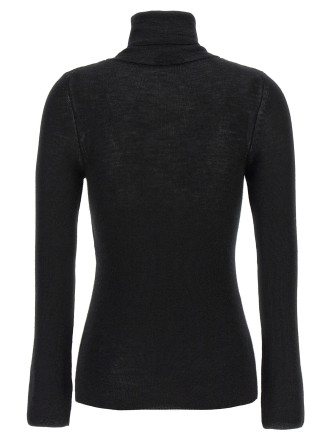 Silk cashmere turtleneck sweater #